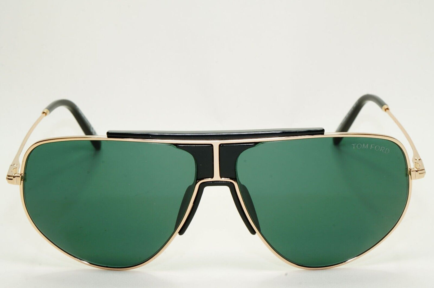 Tom Ford Sunglasses Addison Gold Black Green Pilot Square FT0928 TF 928 28V 61mm