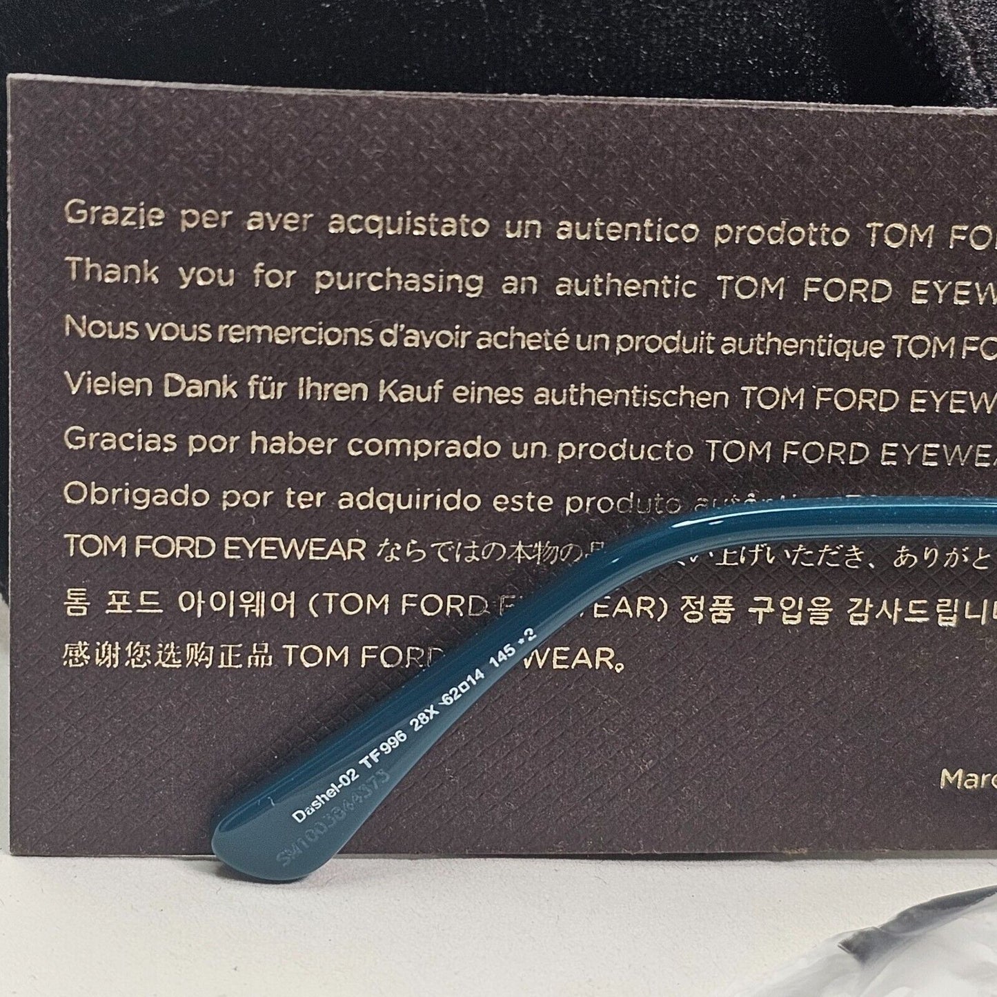 Tom Ford Sunglasses Dashel-02 Gold Blue Mirror Pilot Large FT0996 TF 996 28X