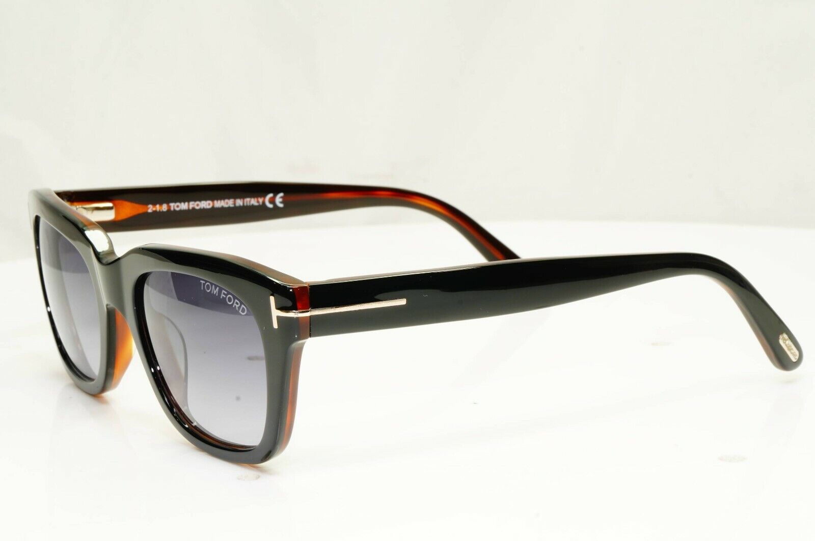 Authentic TOM FORD Sunglasses Black Spectre Snowdon TF 237 05B 52mm James Bond