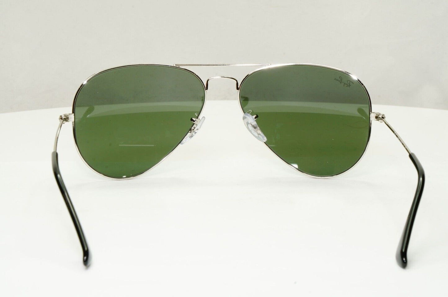 Ray-Ban Sunglasses Aviator Silver Grey Mirror Glass Lens Pilot RB 3025 58mm