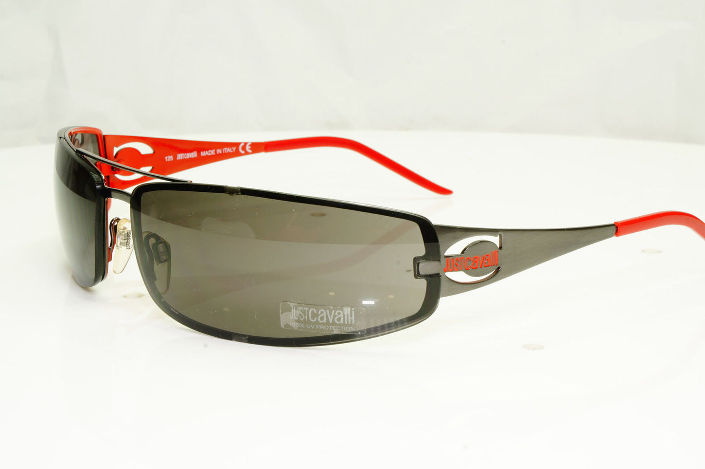 Authentic Just Cavalli Mens Womens Vintage Sunglasses Silver JC11 N31 34343