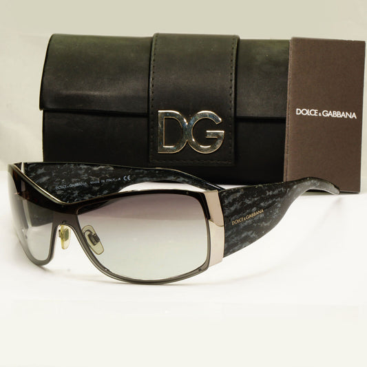 Dolce & Gabbana Womens Vintage Sunglasses Marble Grey DG 2019 342/8G 36331