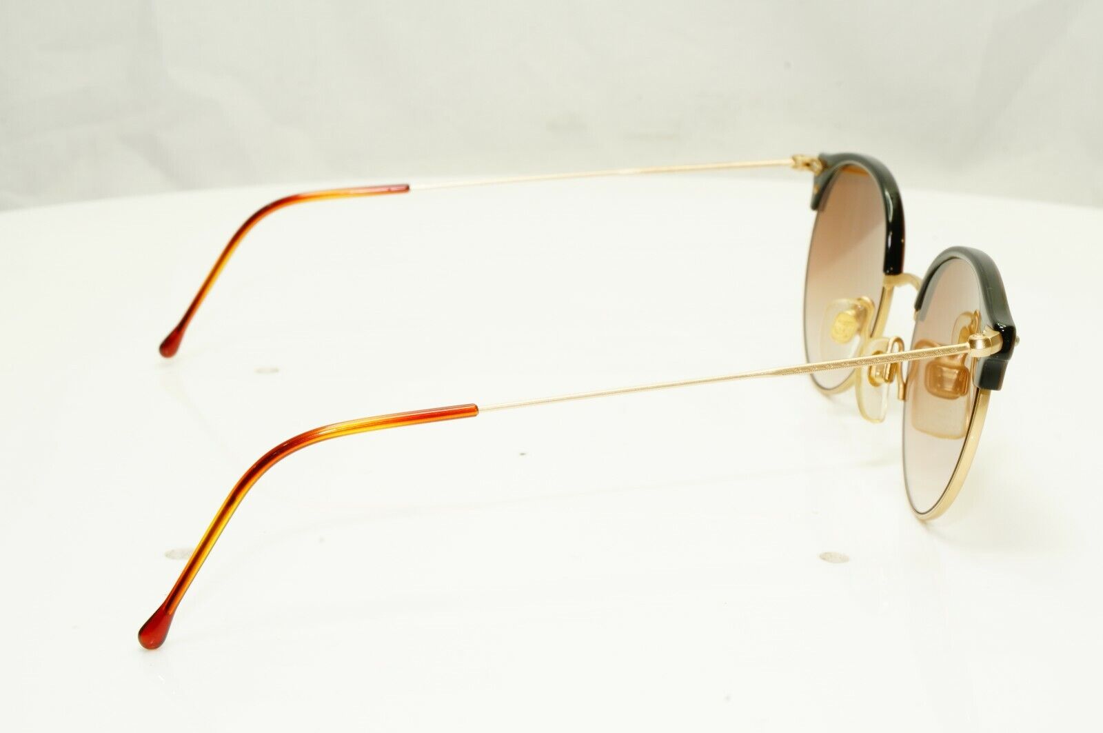 Authentic Giorgio Armani 1997 Vintage Sunglasses Gold Brown Mens Womens 377S 206