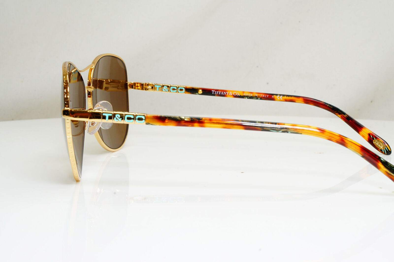 Authentic TIFFANY & CO Vintage Sunglasses Pilot LOVE TF 3041 6002/3B 29500