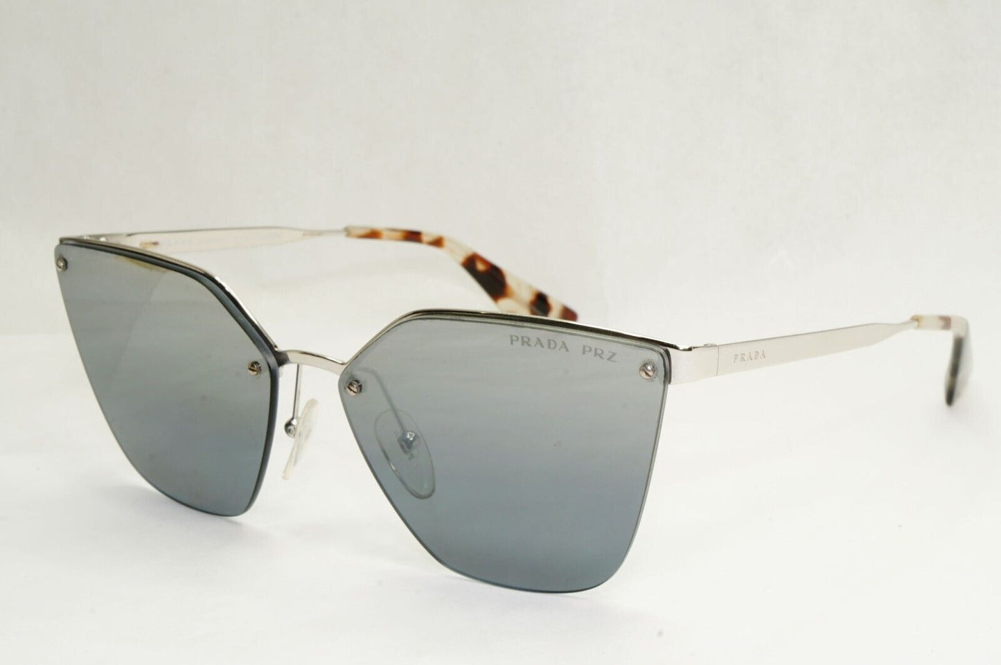 Prada Sunglasses Polarized Mirror Silver Cinema PR68TS SPR 68T 1BC-2F2 270324