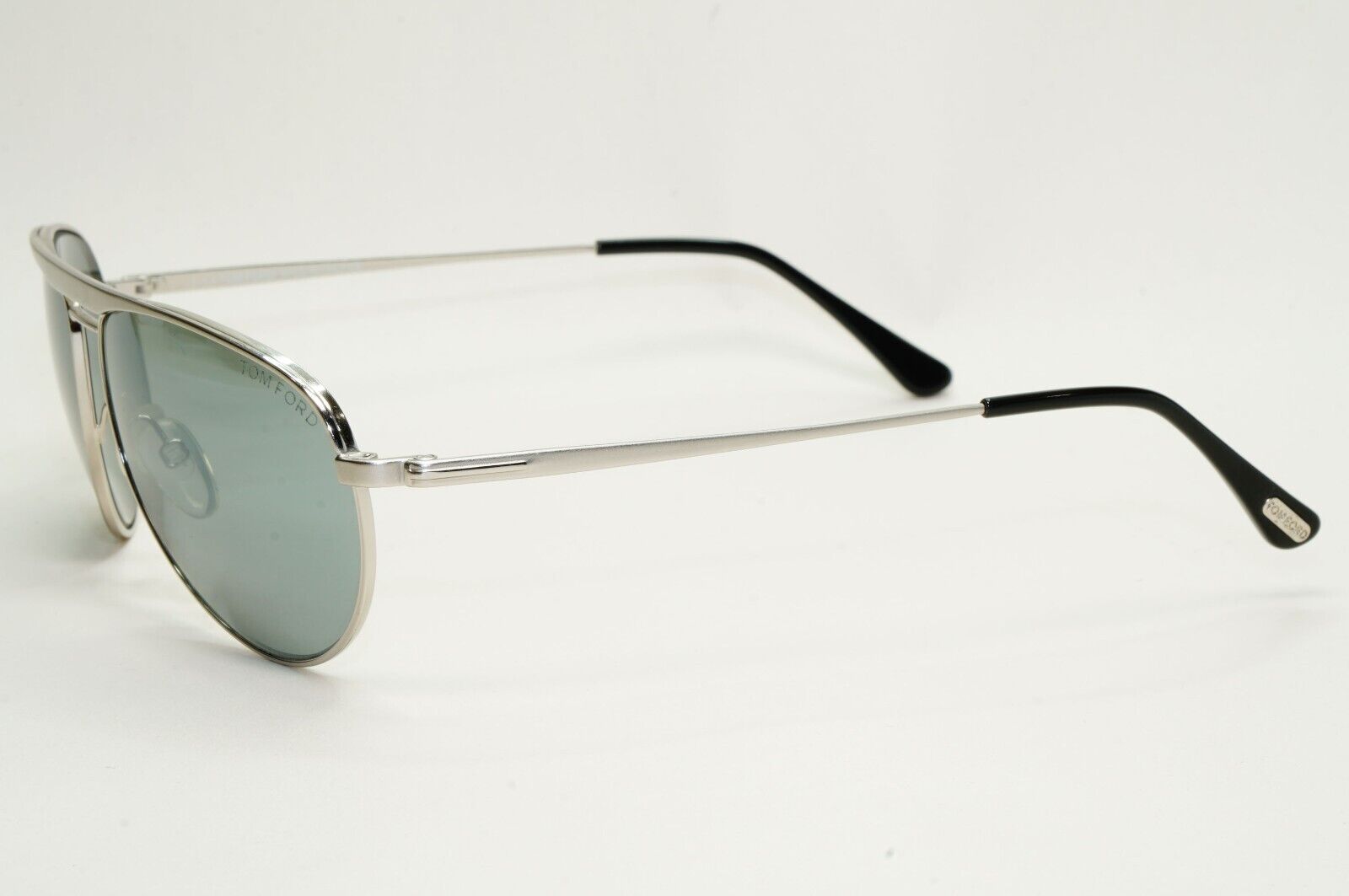 Tom Ford Sunglasses William Matte Paladium Silver Mirror Pilot FT0207 TF 207 17C