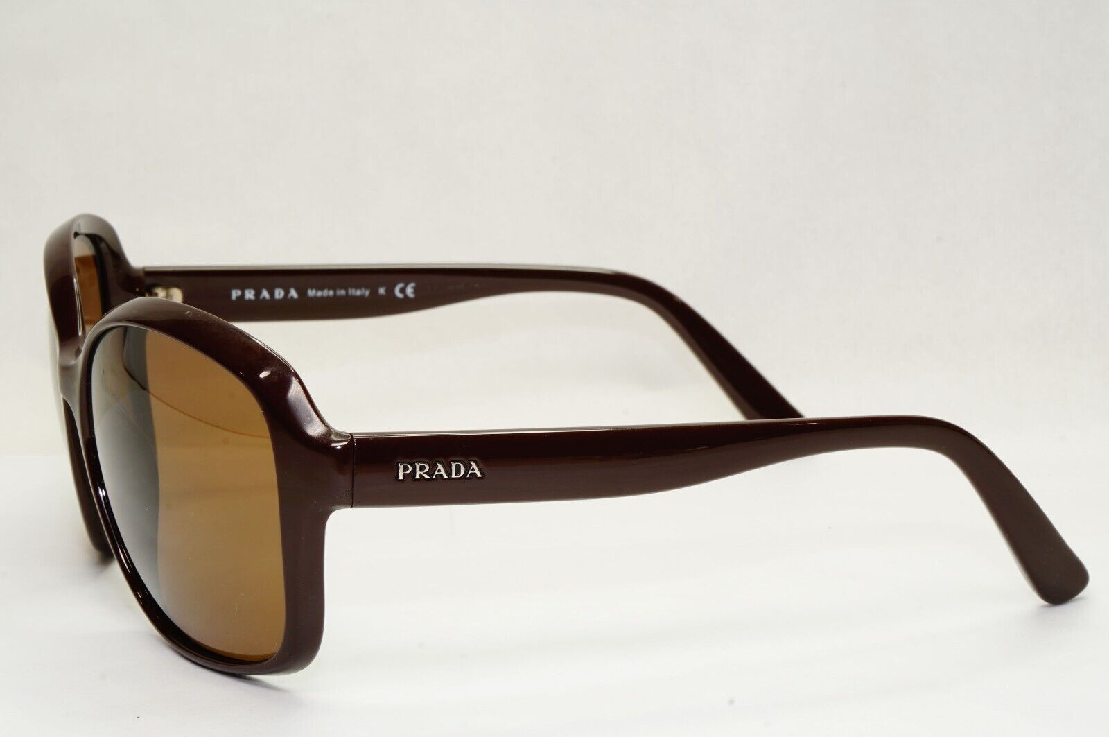 Prada Sunglasses 2014 Dark Brown Square Large PR18QS SPR 18Q DHO-0A6 111223