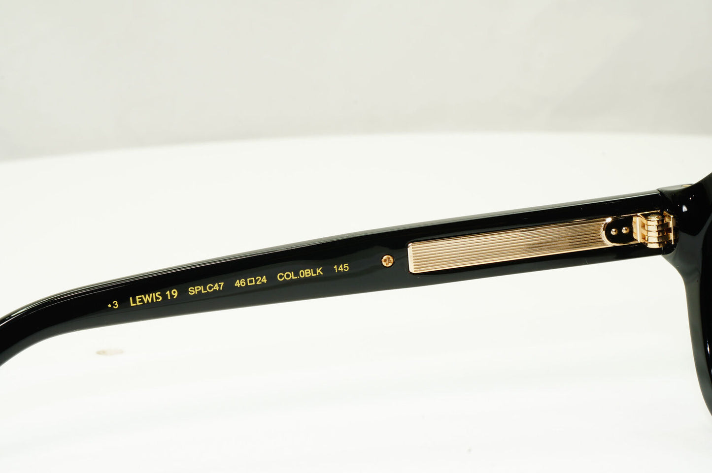 Police Lewis Hamilton F1 Sunglasses Black Smoke Gradient Gold SPL C47 COL 0BLK