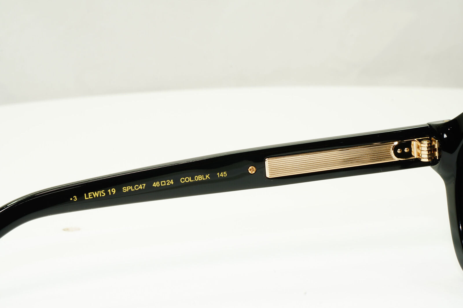 Police Lewis Hamilton F1 Sunglasses Black Smoke Gradient Gold SPL C47 COL 0BLK