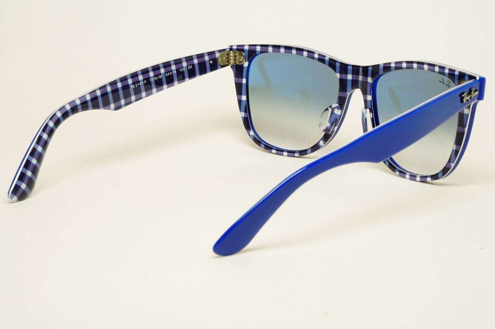 Ray-Ban Sunglasses Wayfarer Large Blue Gradient RB 2140-F 1319/3F 54mm