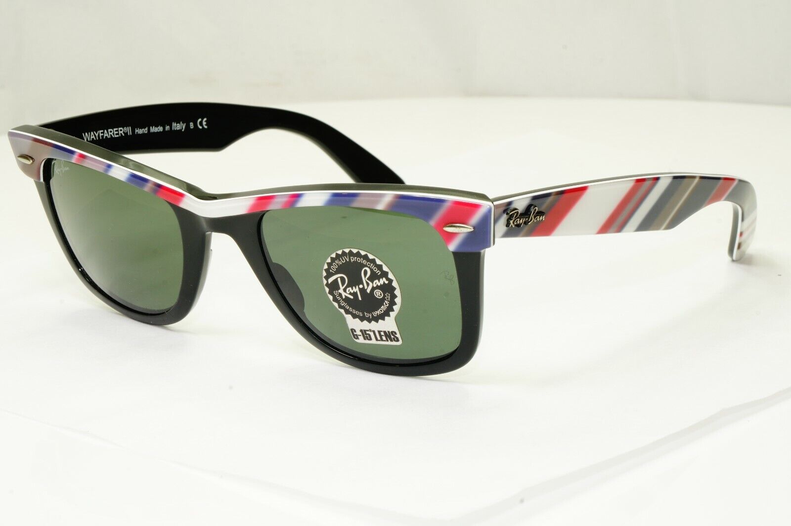 Ray-Ban Rare Prints Wayfarer II Mens Designer Sunglasses RB 2143 1034 22866