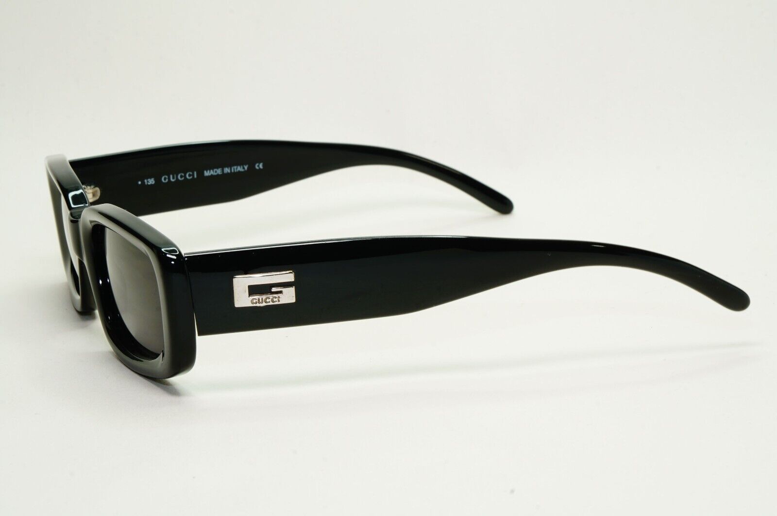 Gucci Sunglasses 1996 Vintage Black Square Retro GG 2409/N/S 807 49mm 250924