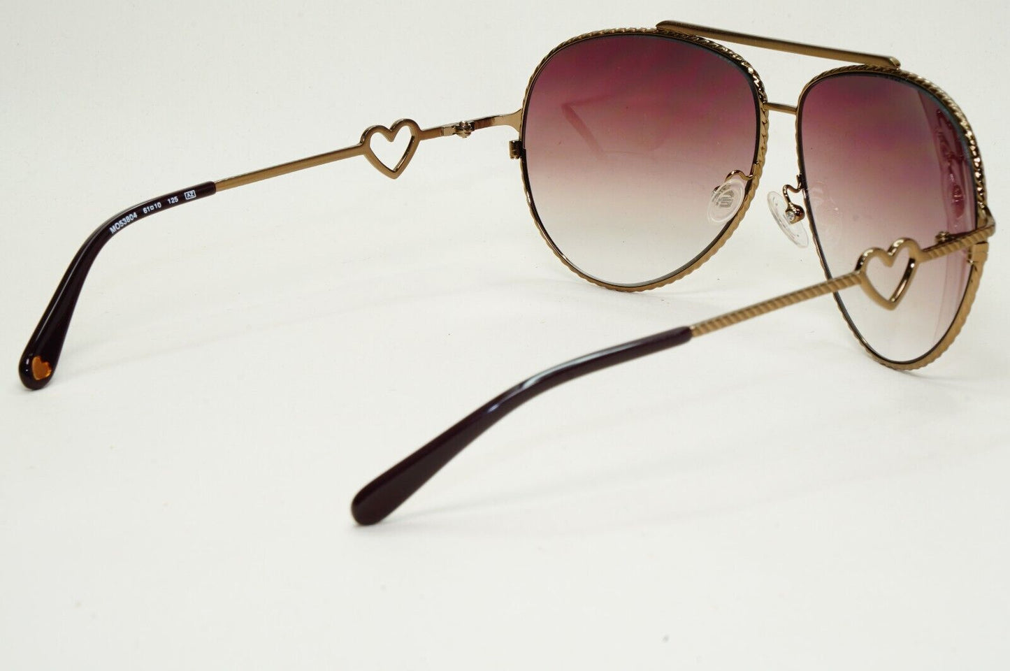 Moschino Sunglasses 2005 Vintage Pilot Bronze Brown Gradient MO538 04 101124