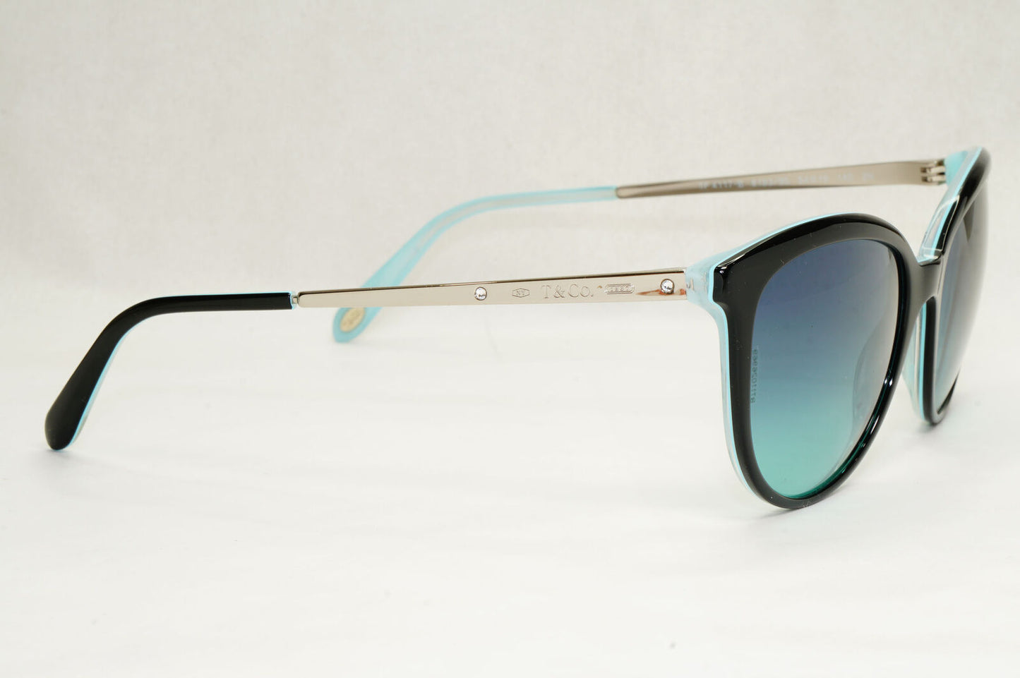 Tiffany & Co Sunglasses 2016 Black Blue Gradient TF 4117-B 8193/9S 180124