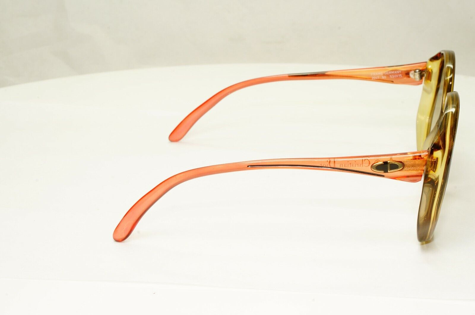 Christian Dior Brown Germany 1990s Womens Vintage Sunglasses 2407 80 36427