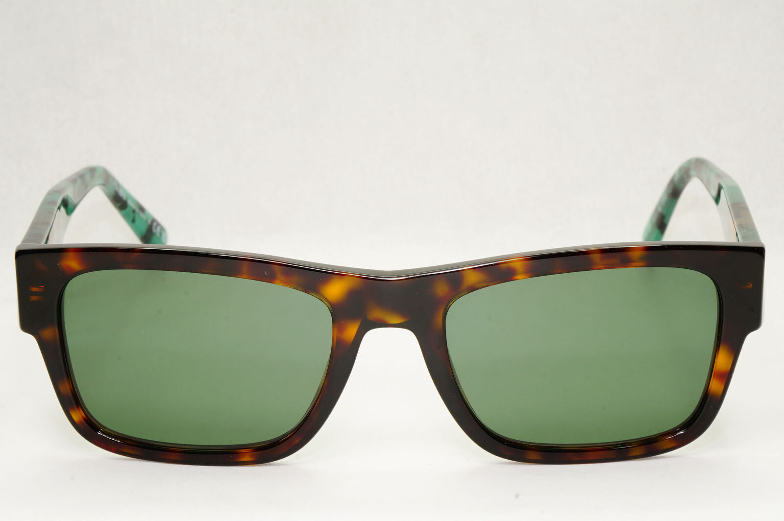 Prada Sunglasses Green Lens Brown Havana Tortoise PR15YV VPR 15Y 23B-1O1 52mm
