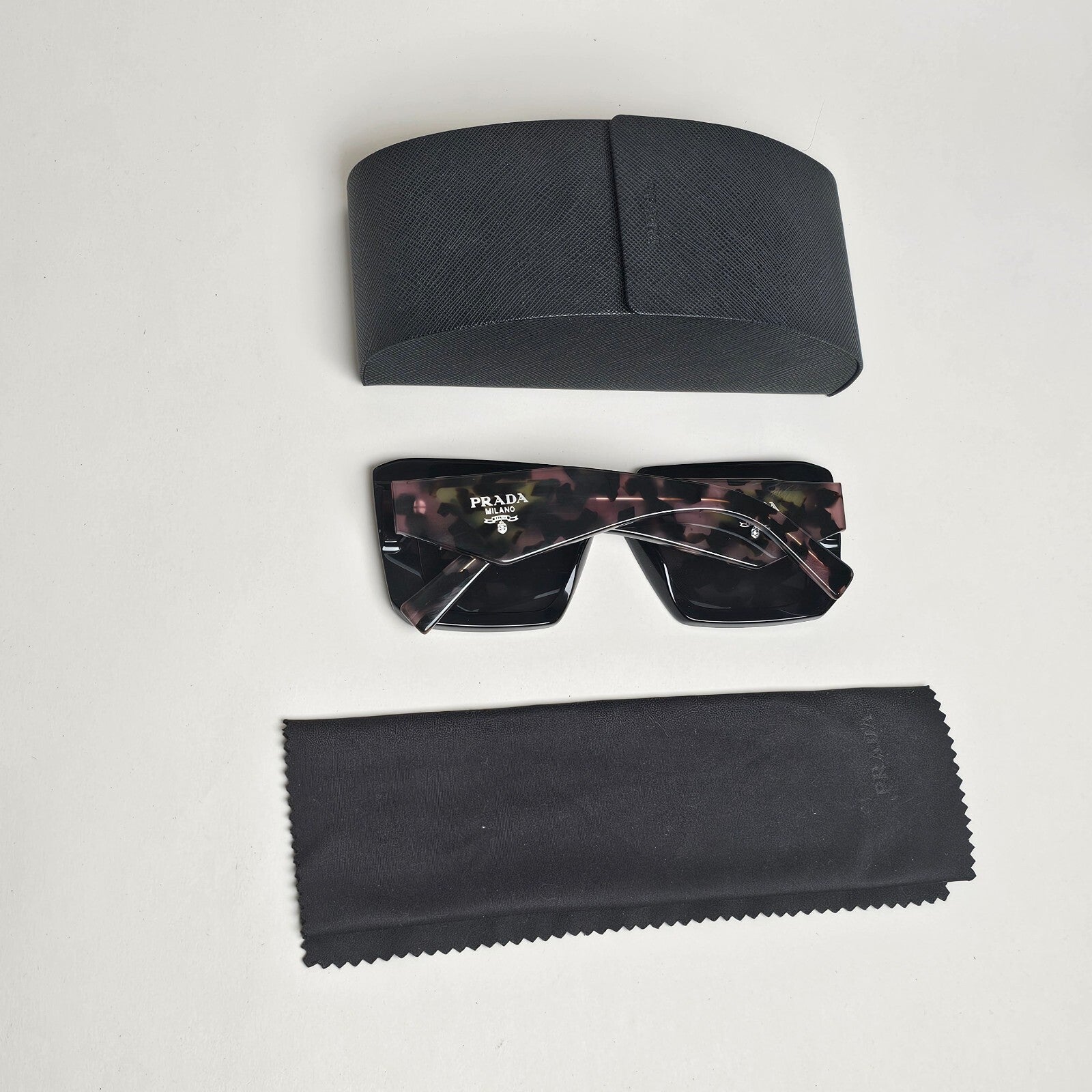 Prada Sunglasses Symbole Square Large Marble PR23YS SPR 23Y 1AB-5S0 140325