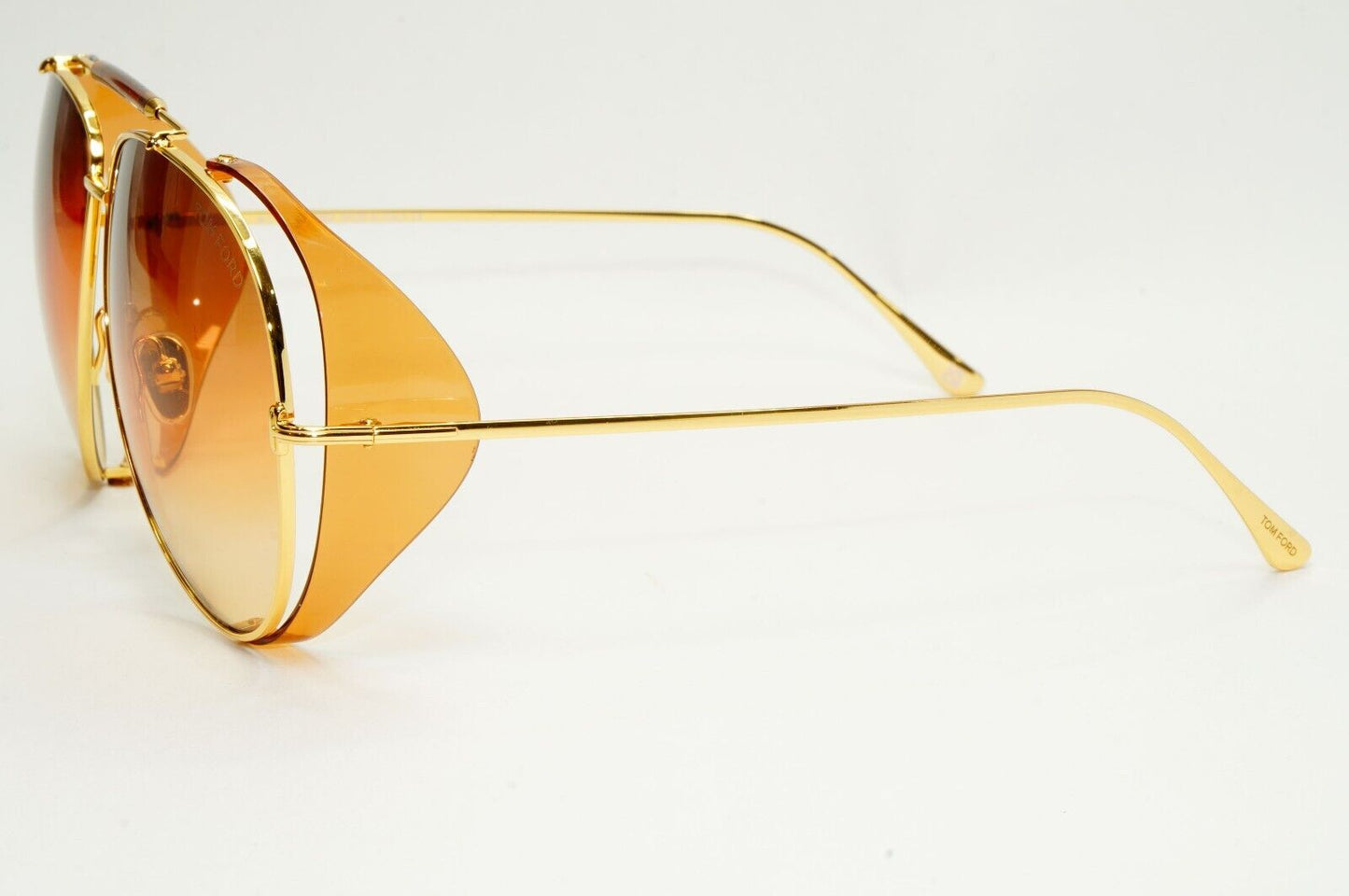 Tom Ford Sunglasses Jack-02 Oversized Unisex Large Gold FT0900 TF 900 30F [a]