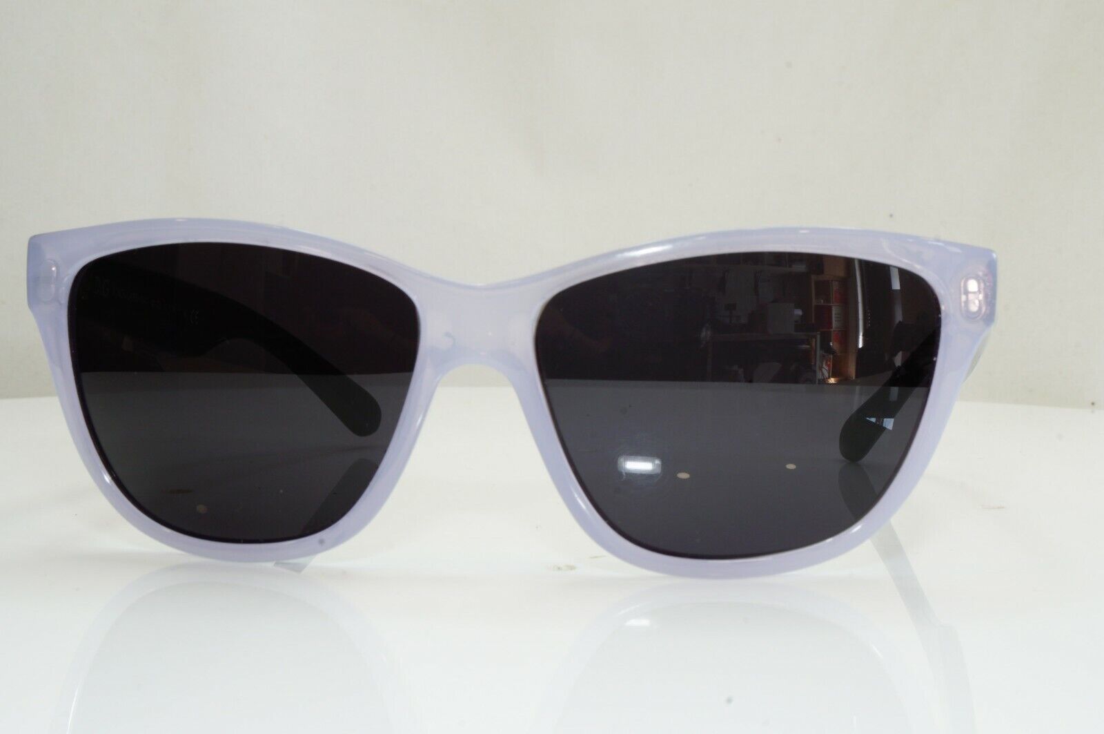 Dolce & Gabbana Ice Grey Purple Womens Sunglasses Square D&G 8072 1634/13 28475