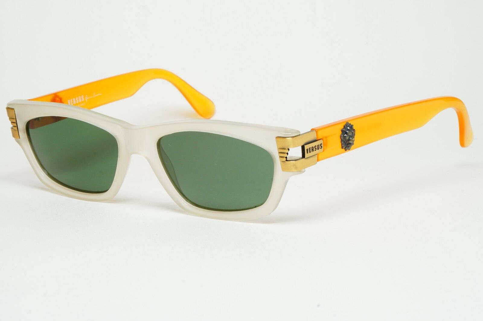 Versus Sunglasses 1996 by Gianni Versace Vintage Honey Lion MOD E29 COL 445