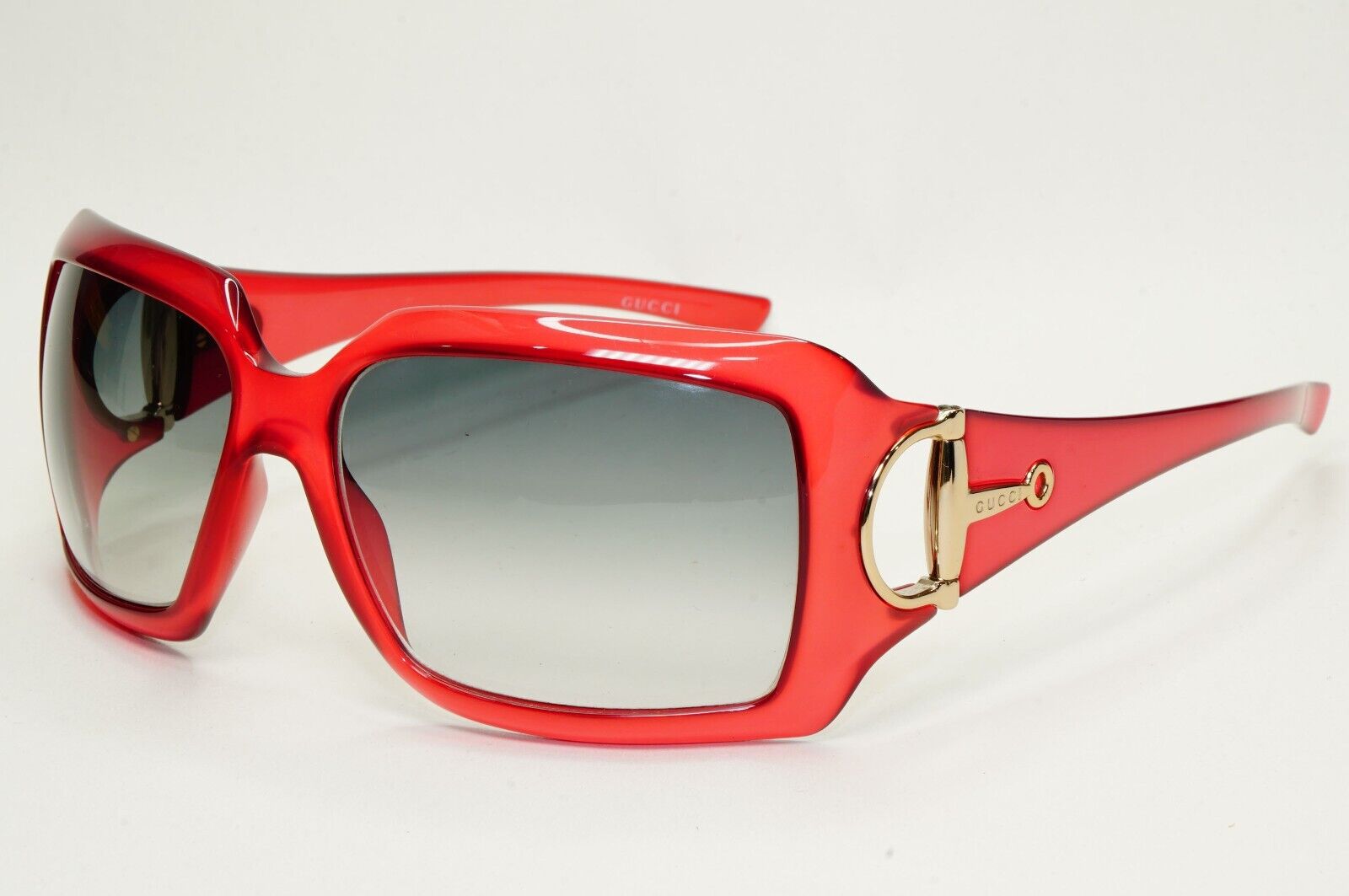Gucci Sunglasses 2010 Vintage Sunglasses Pale Red Gold Grey GG 2562/S Z7P 250924