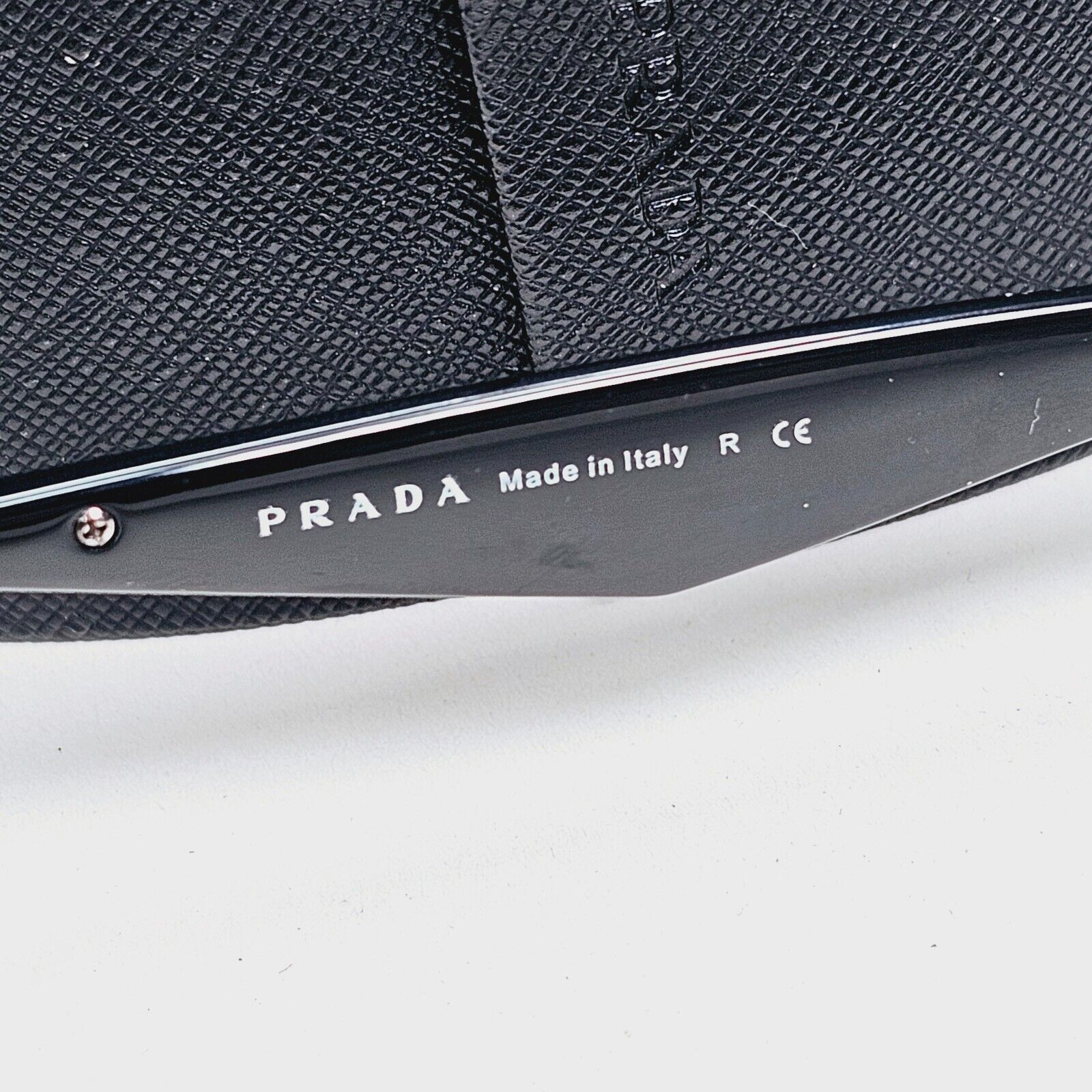 Prada Sunglasses Triangle Logo Pilot Black Grey PR53QS SPR 53Q 5AV-0A7 281024