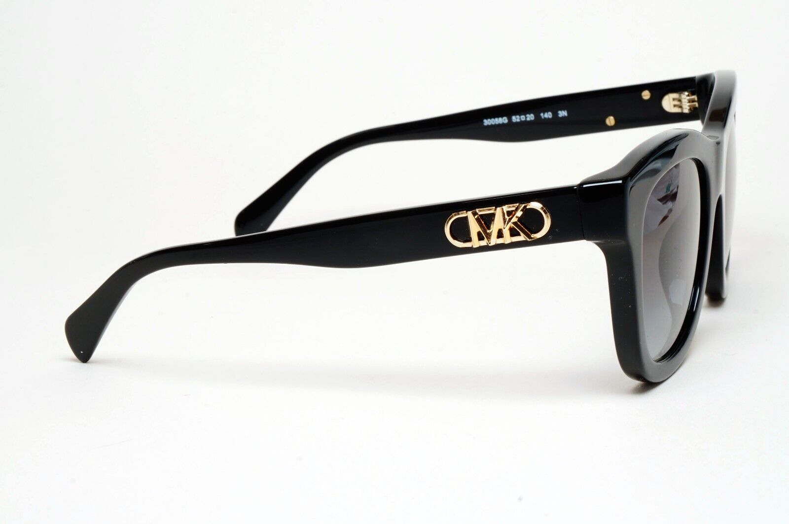 Michael Kors Sunglasses Black Gold Grey MK 2193U Empire Square 4 3005/8G