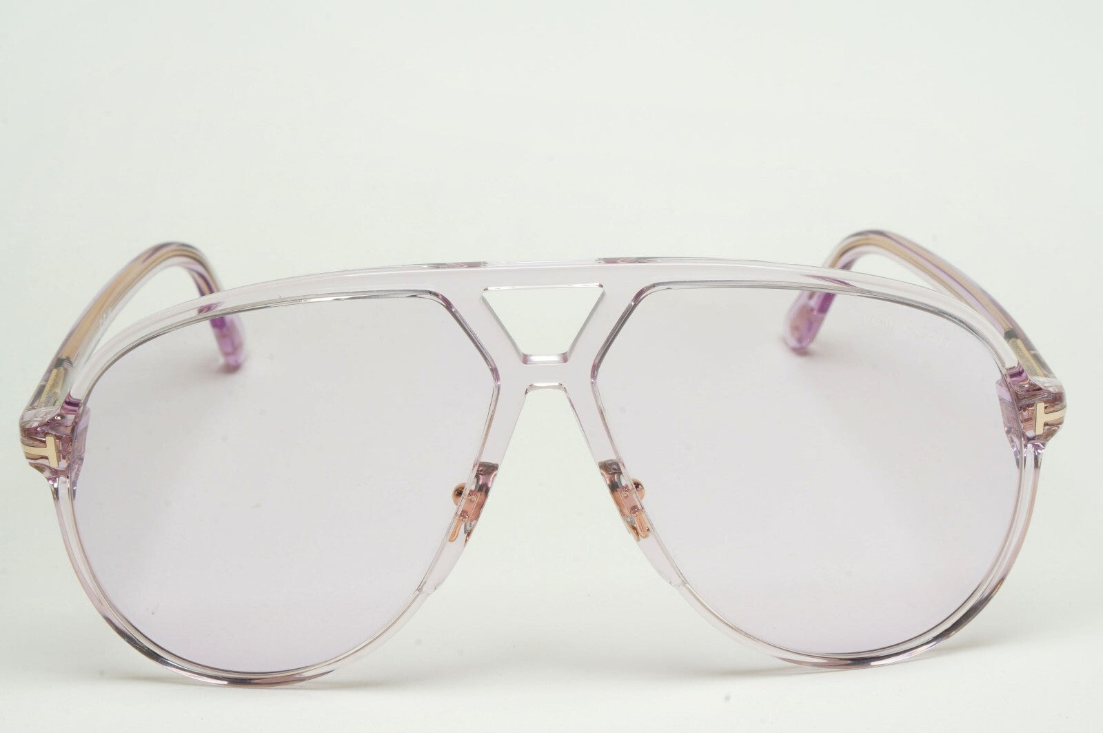 Tom Ford Sunglasses Bertrand Lilac Violet Oversized Pilot FT1061 TF 1061 78Y