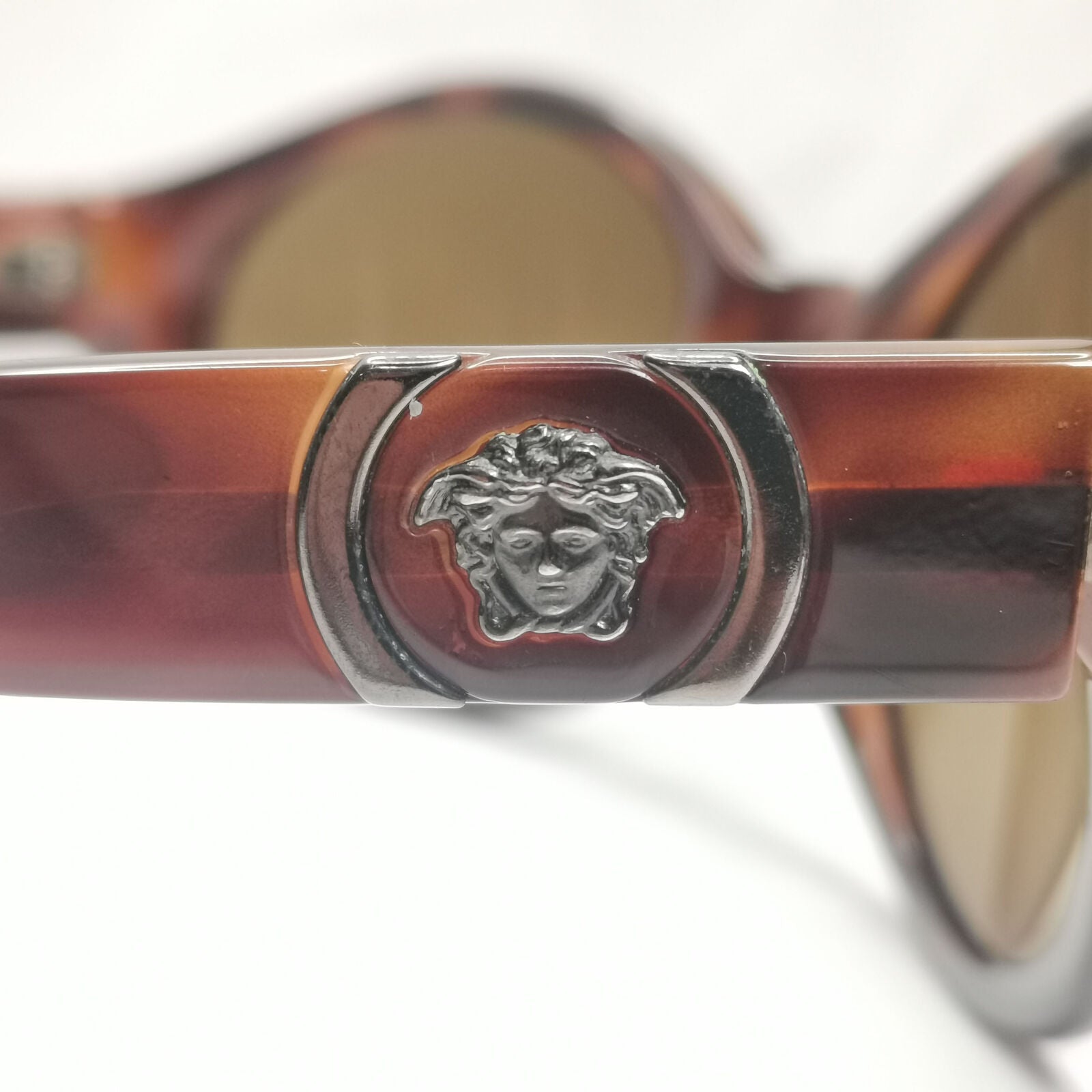 Gianni Versace 1996 Sunglasses Vintage Brown Tortoiseshell MOD 250 COL900 240123