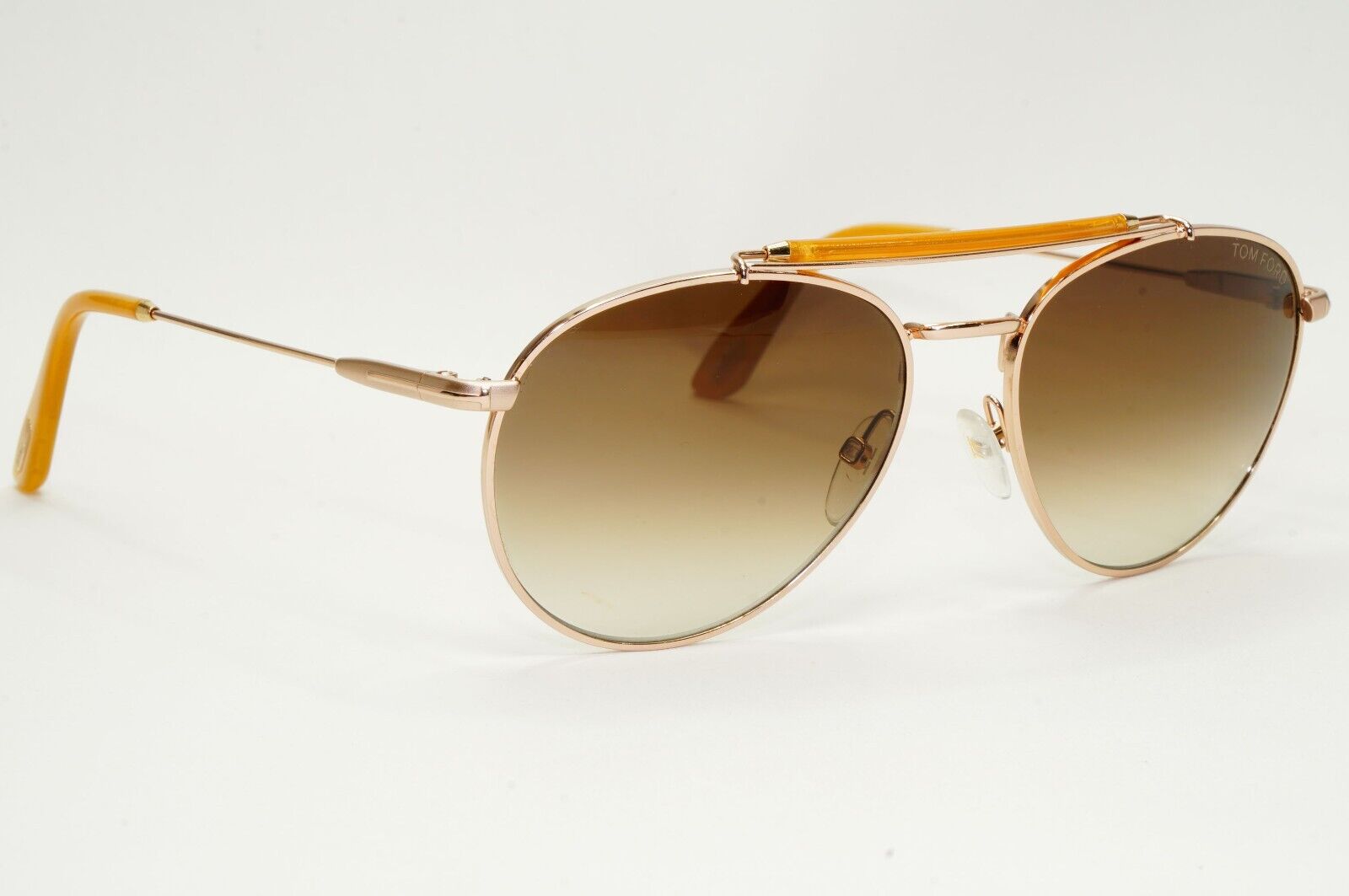 Tom Ford Sunglasses Colin Gold Brown Gradient Small Pilot TF 338 28F FT0338