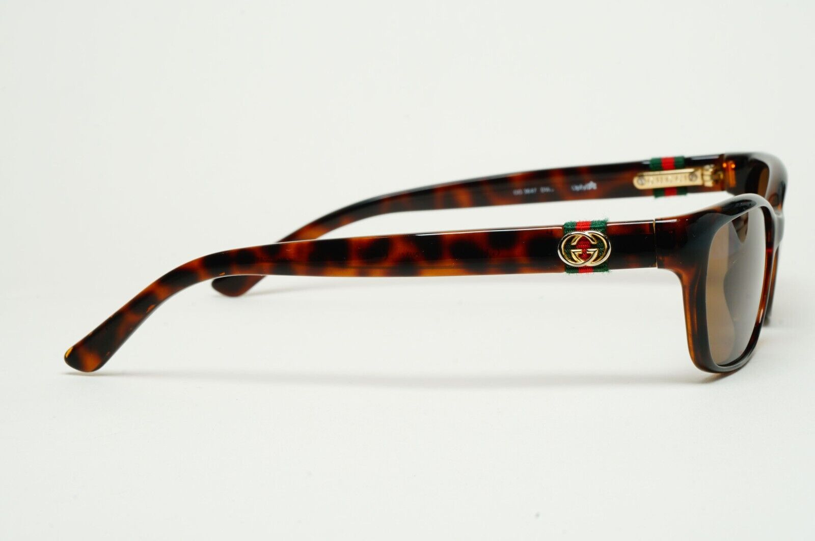 Gucci Sunglasses 2012 Vintage Ribbon Brown Tortoise Small GG 3647 DWJ 310125