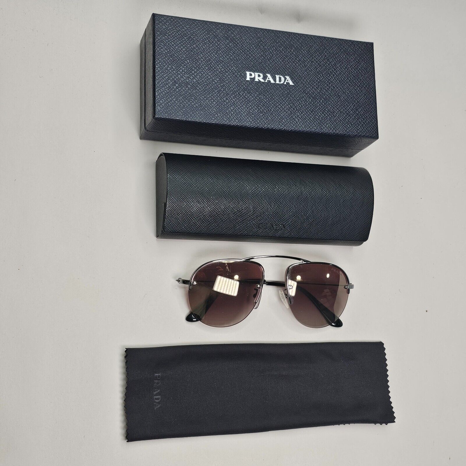 Prada Sunglasses 2013 Vintage Teddy Gunmetal Brown PR58OS SPR 58O 5AV-1K2 250924