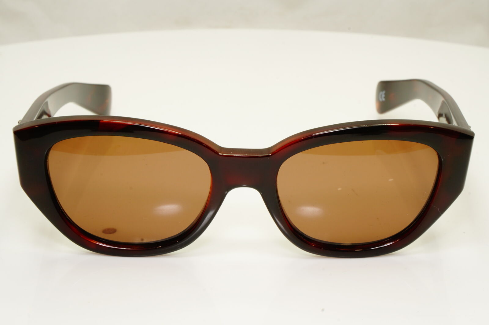 Gianni Versace 1996 Womens Vintage Gold Brown Sunglasses MOD 462 COL 900