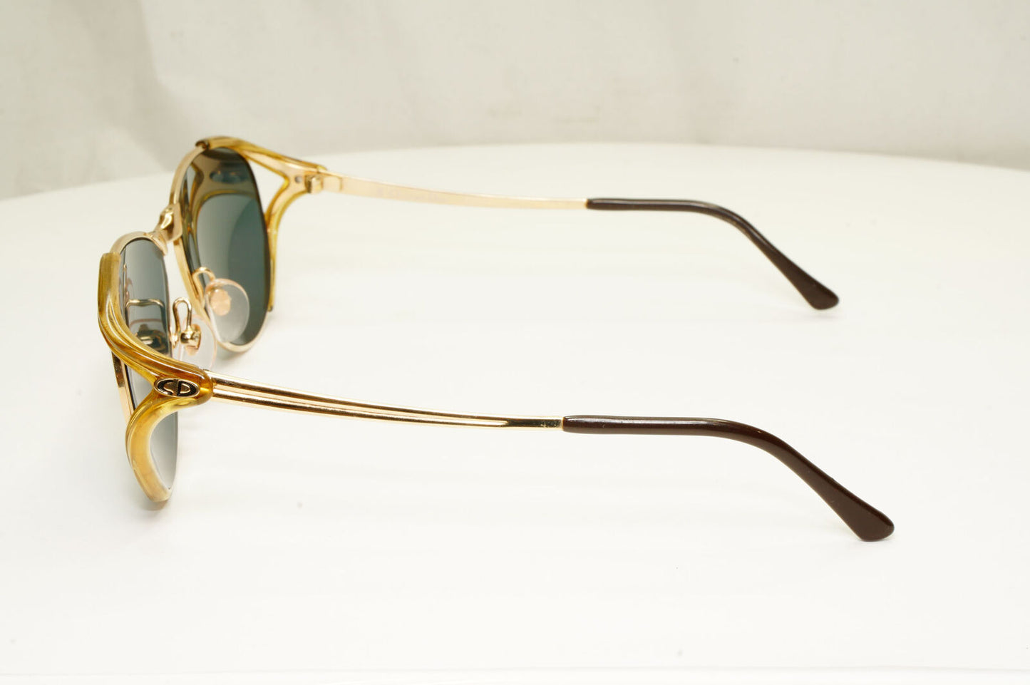 Christian Dior Womens Vintage Sunglasses Austria 1990s Gold 2195 48 160222