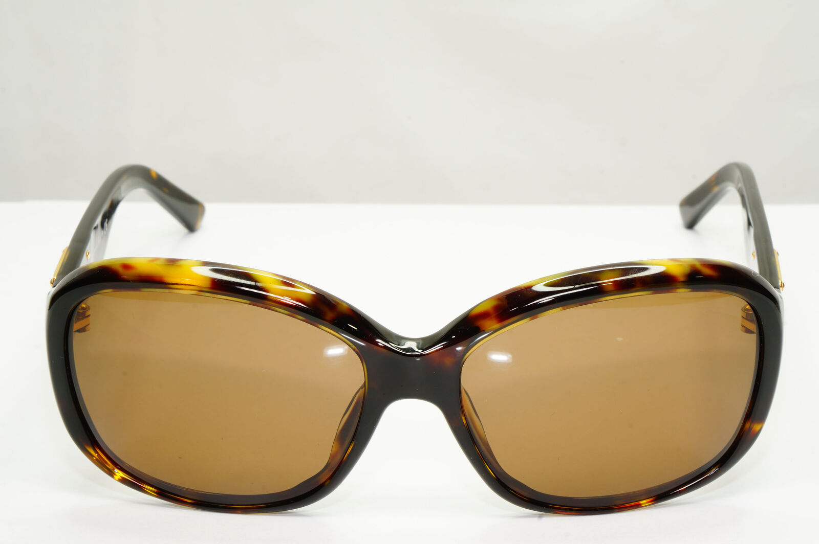 Prada 2011 Triangle Logo Sunglasses Brown Gold PR10MS SPR 10M 2AU-8C1 141122