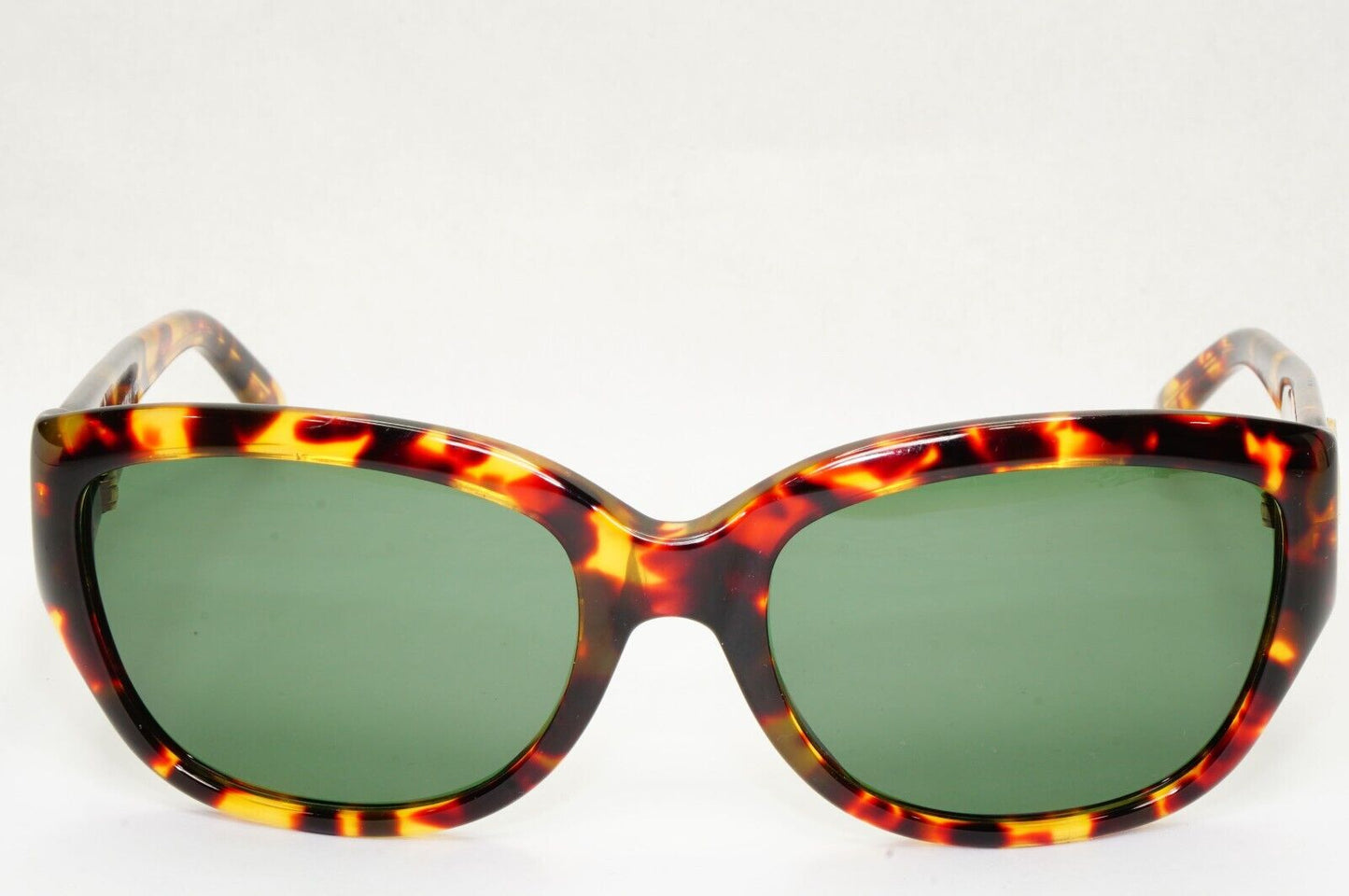 Gucci Sunglasses 1996 Vintage Brown Gold Green Square GG 2183/S 02Y 56mm 111223
