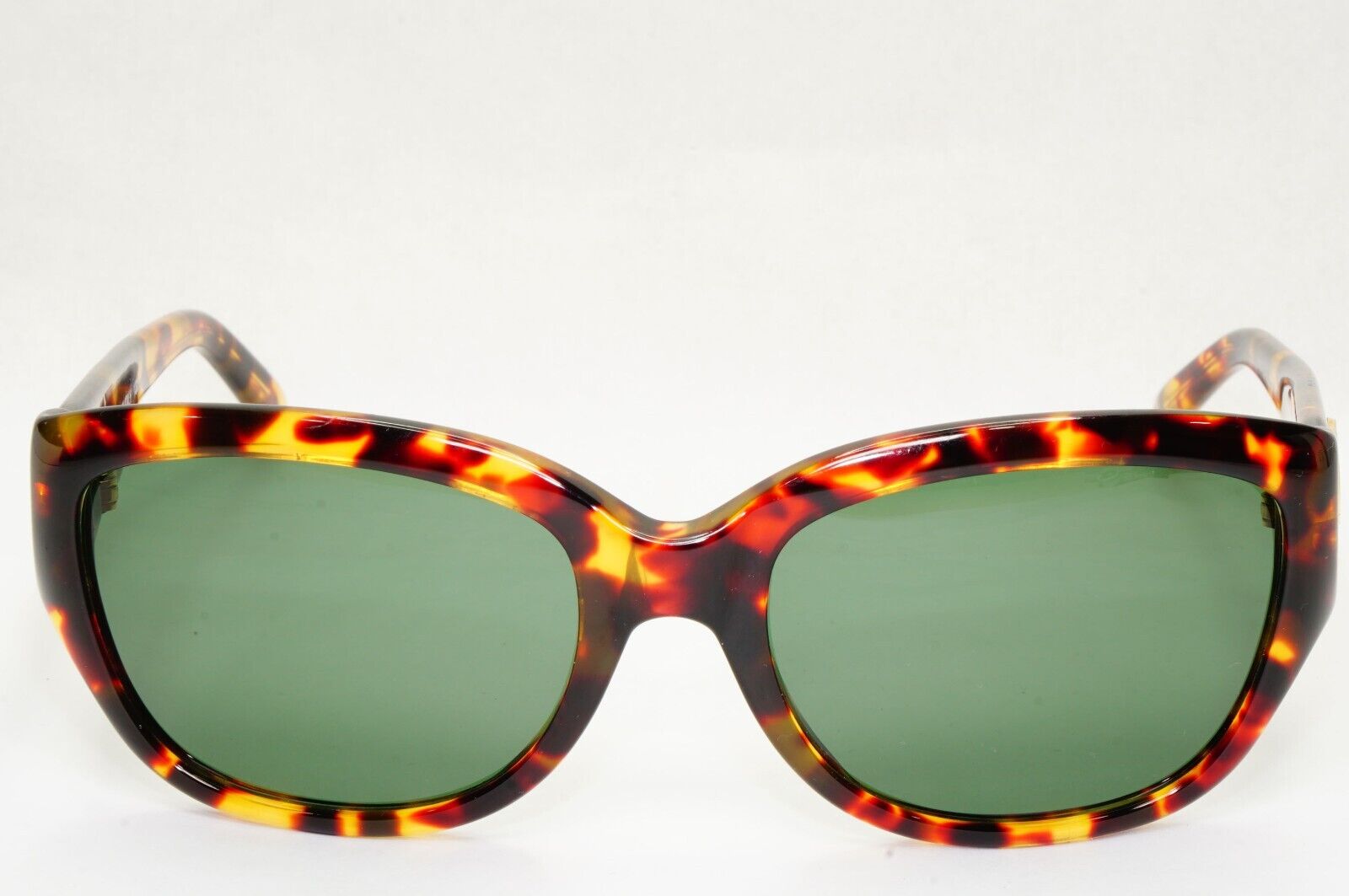 Gucci Sunglasses 1996 Vintage Brown Gold Green Square GG 2183/S 02Y 56mm 111223