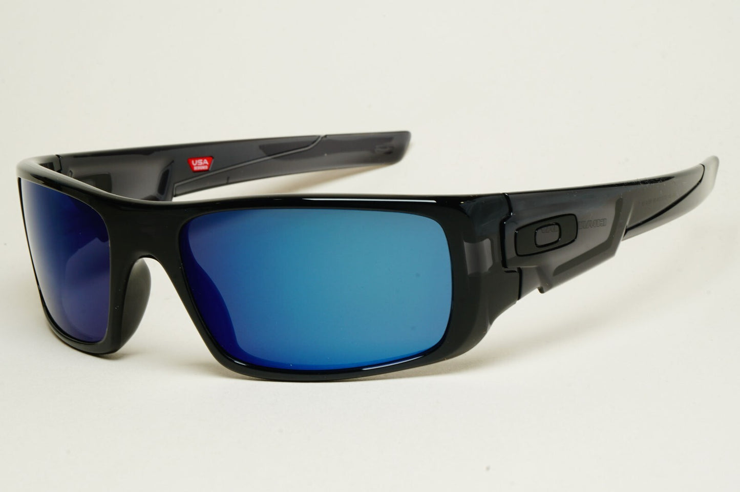Oakley Sunglasses Crankshaft Ice Iridium Blue Mirror Black Ink OO 9239 26