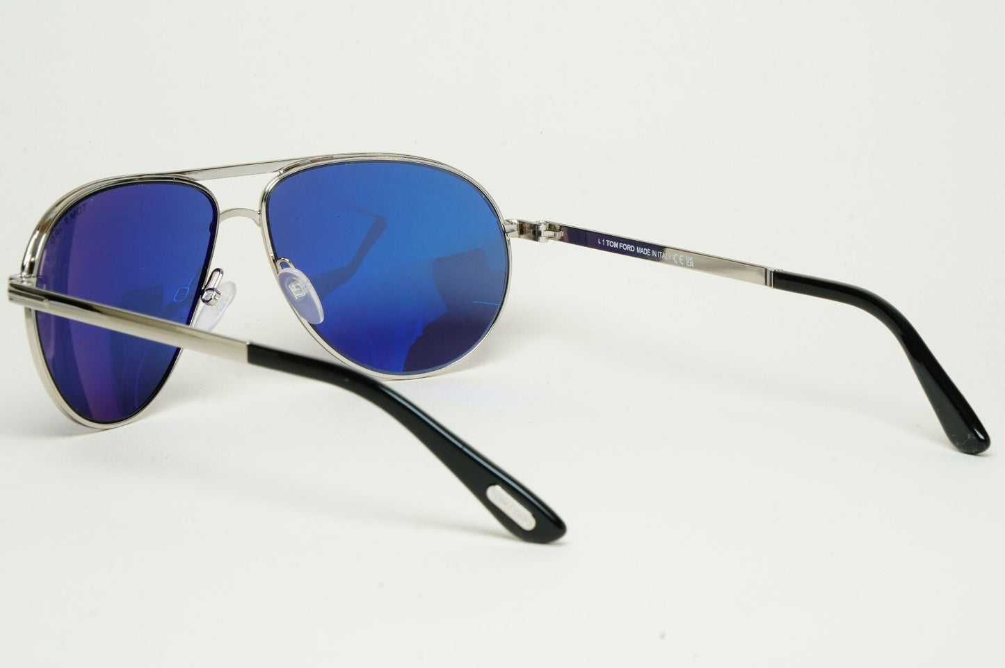 Tom Ford Sunglasses Marko Skyfall Silver Blue FT0144 TF 144 18V James Bond