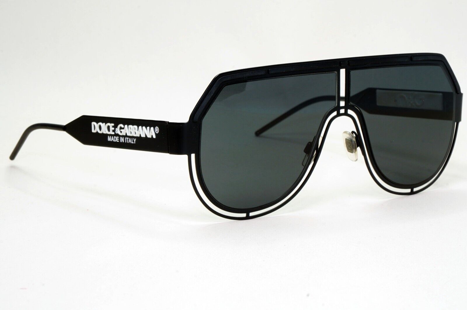 Dolce & Gabbana 2021 Black Pilot Metal Sunglasses DG 2231 3276/87 270924