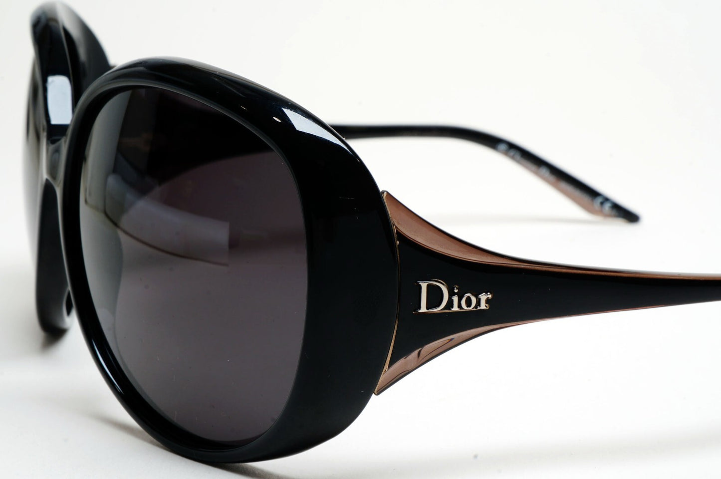 Dior Sunglasses Cocotte Black Square Large Glossy I5WJJ 63mm 130225