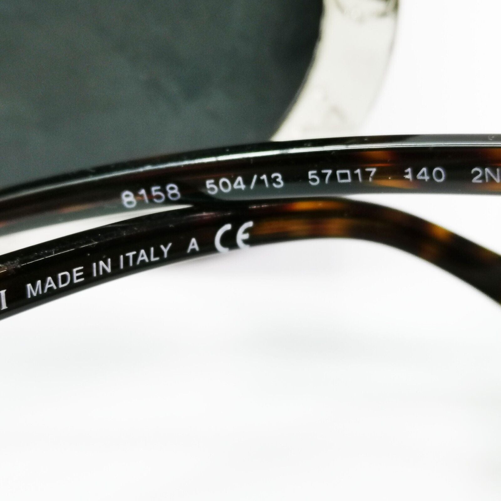Bvlgari Gold Chain Sunglasses Brown Gradient Tortoiseshell 8158 504/13 28534