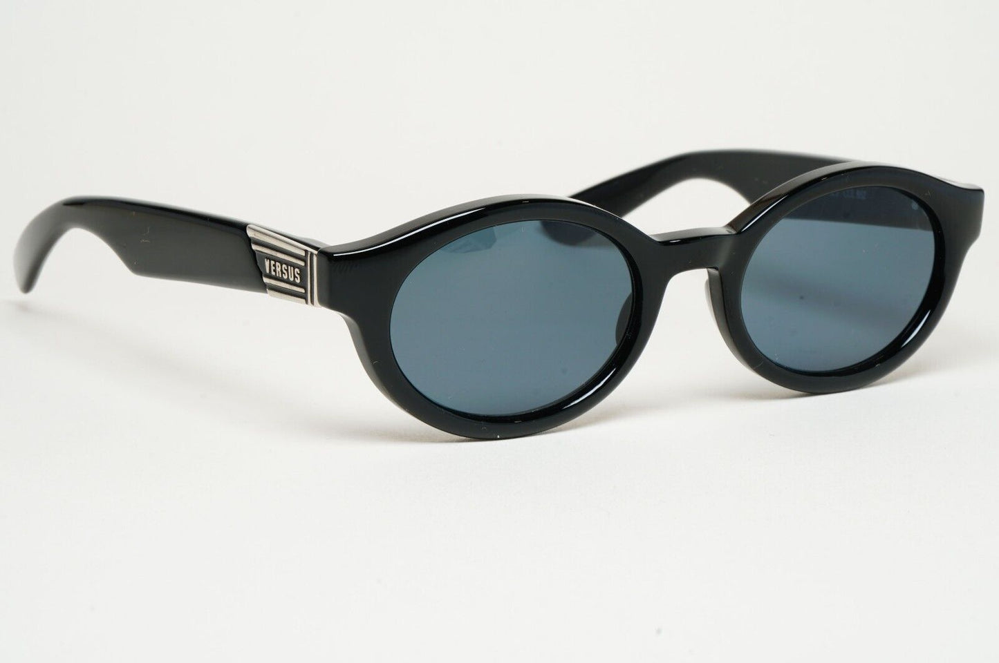 Versus Sunglasses 1996 by Gianni Versace Vintage Black Grey MOD EZ9 COL 852
