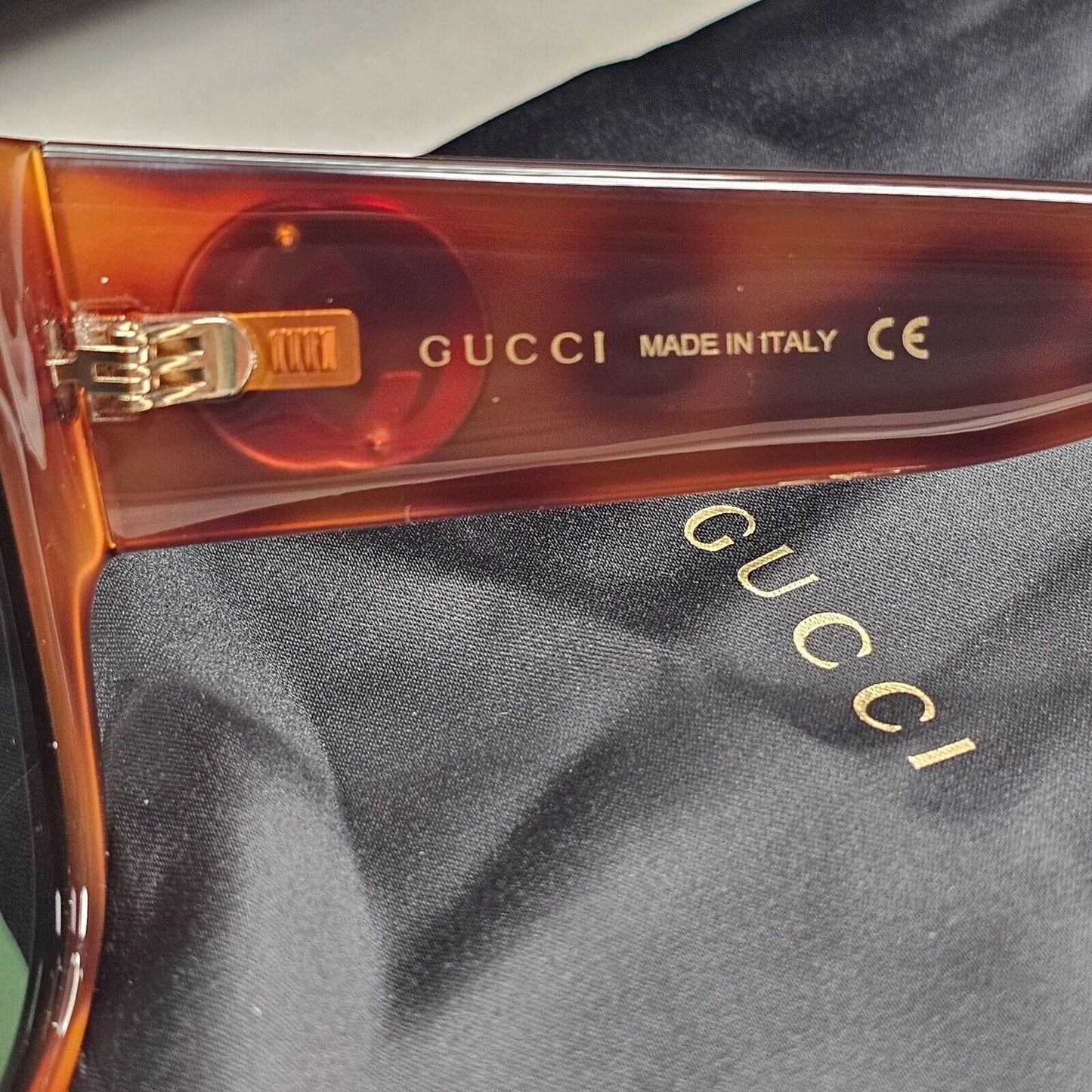 Gucci Sunglasses 2017 Brown Green Oversized Large Square GG 0142SA 002 230924