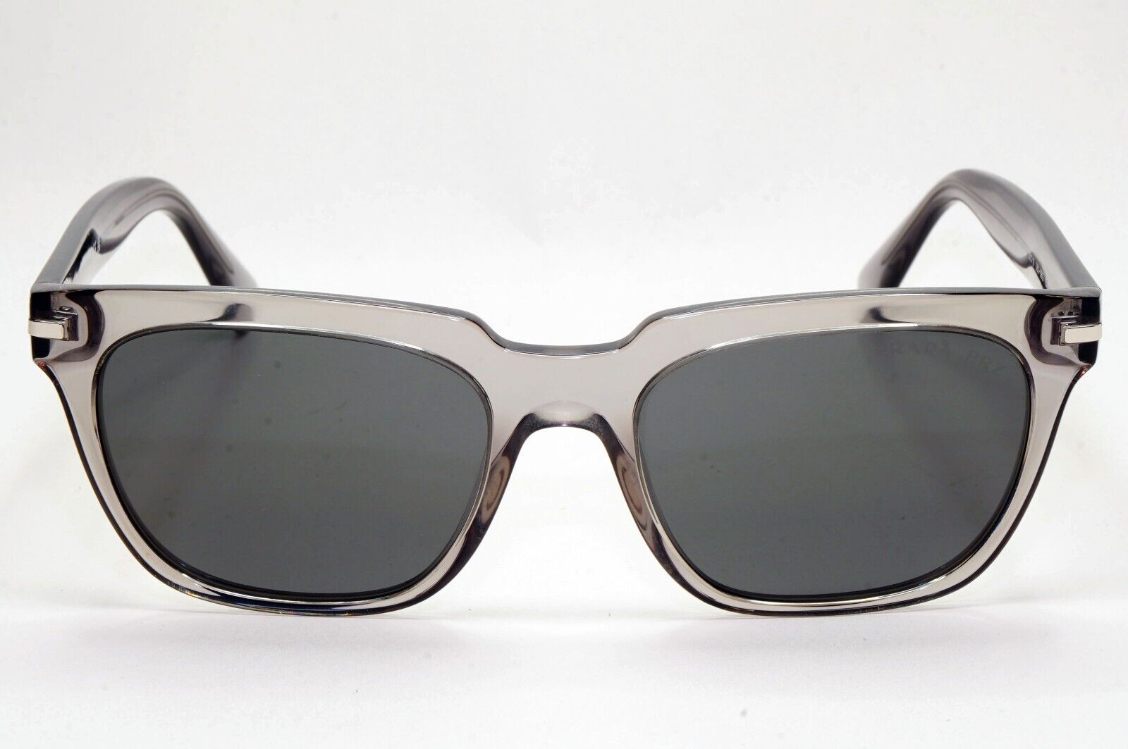 Prada Sunglasses Glass Polarized Transparent Grey PR04YS SPR 04Y 08U-08G 141024