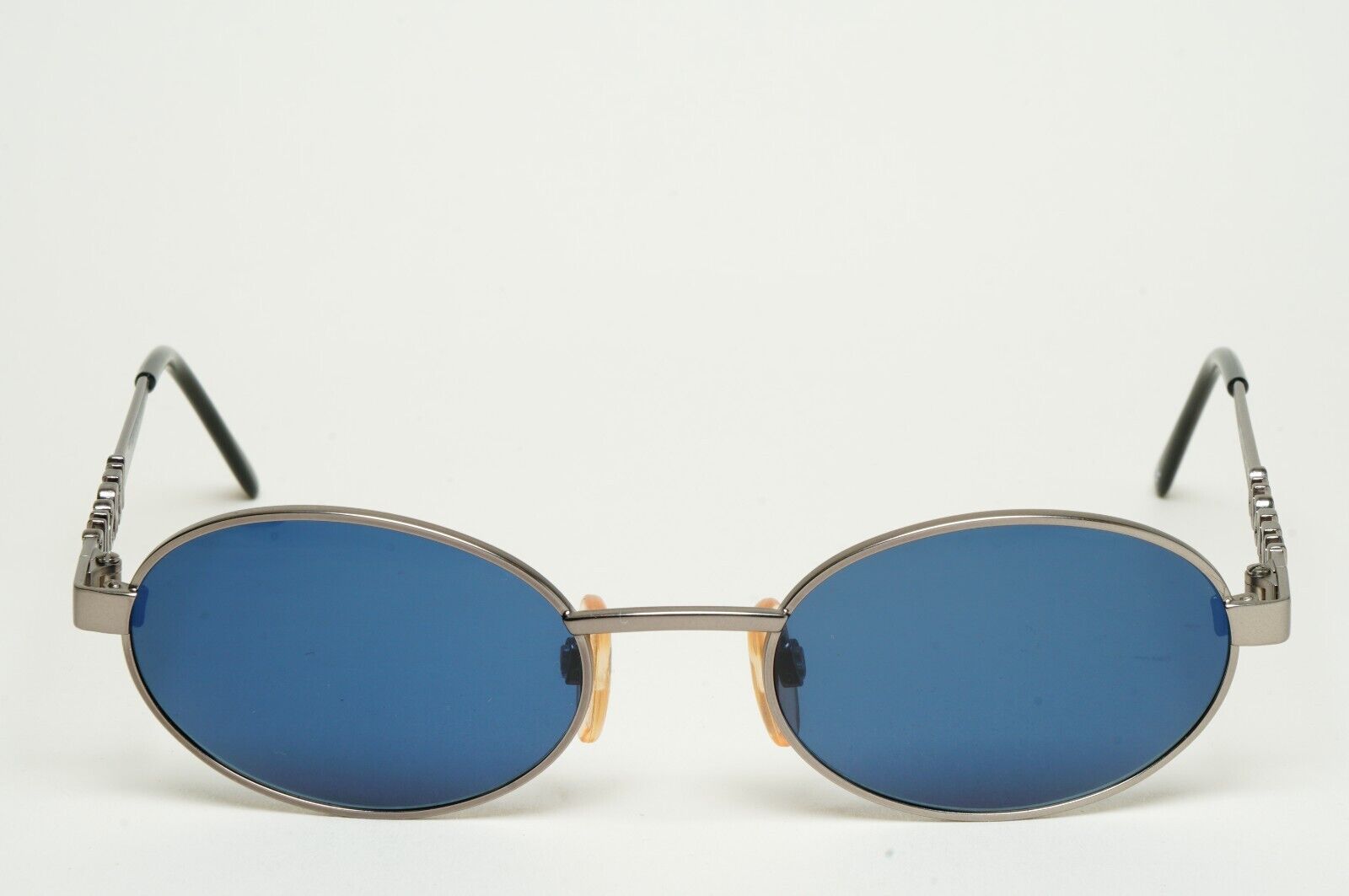 Versus Sunglasses 1996 by Gianni Versace Vintage Gunmetal Blue MOD R26 COL 948