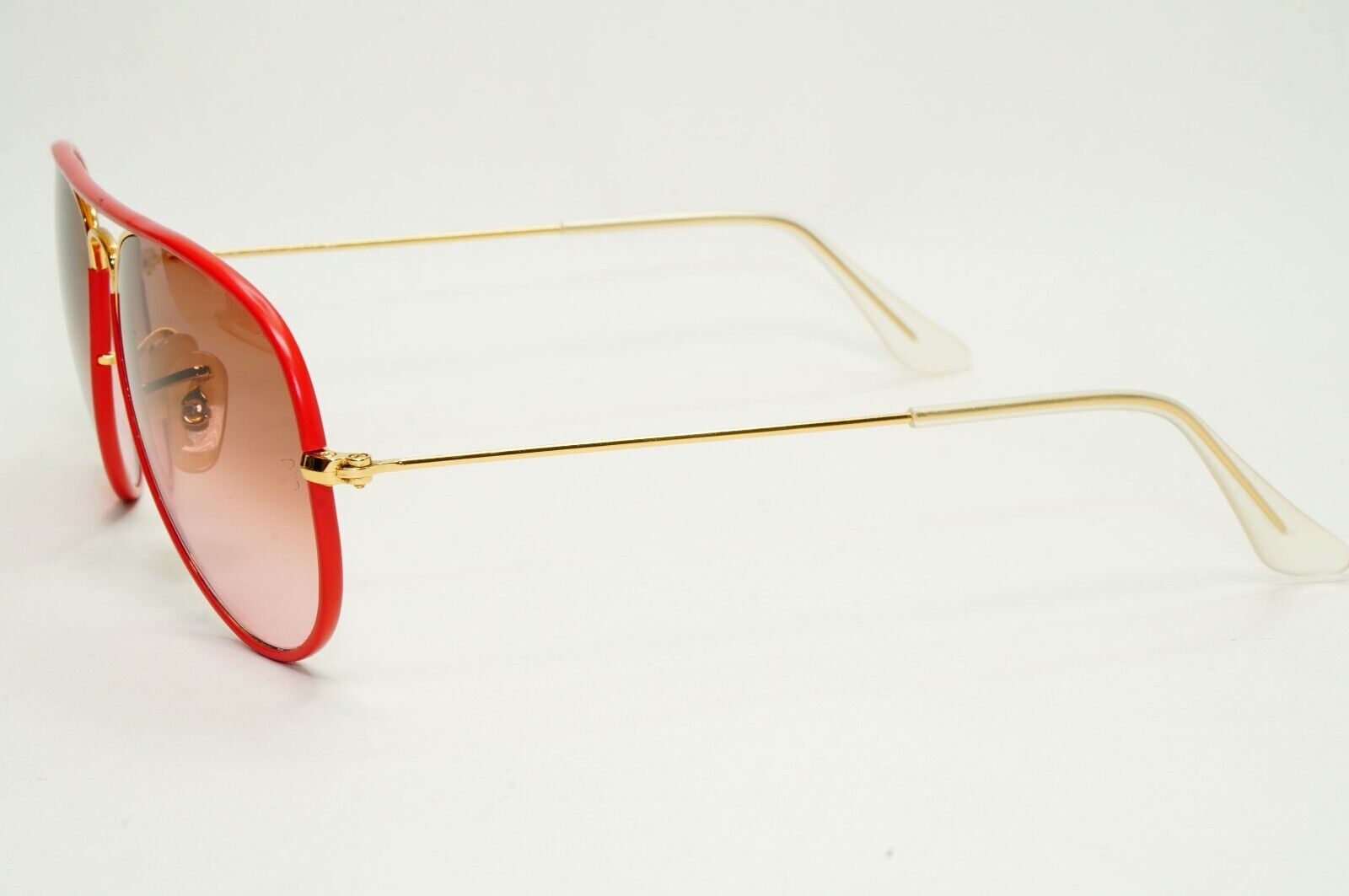 Ray-Ban Sunglasses Aviator Full Color Red Brown RB 3025-J-M  001/X3 Small 55mm