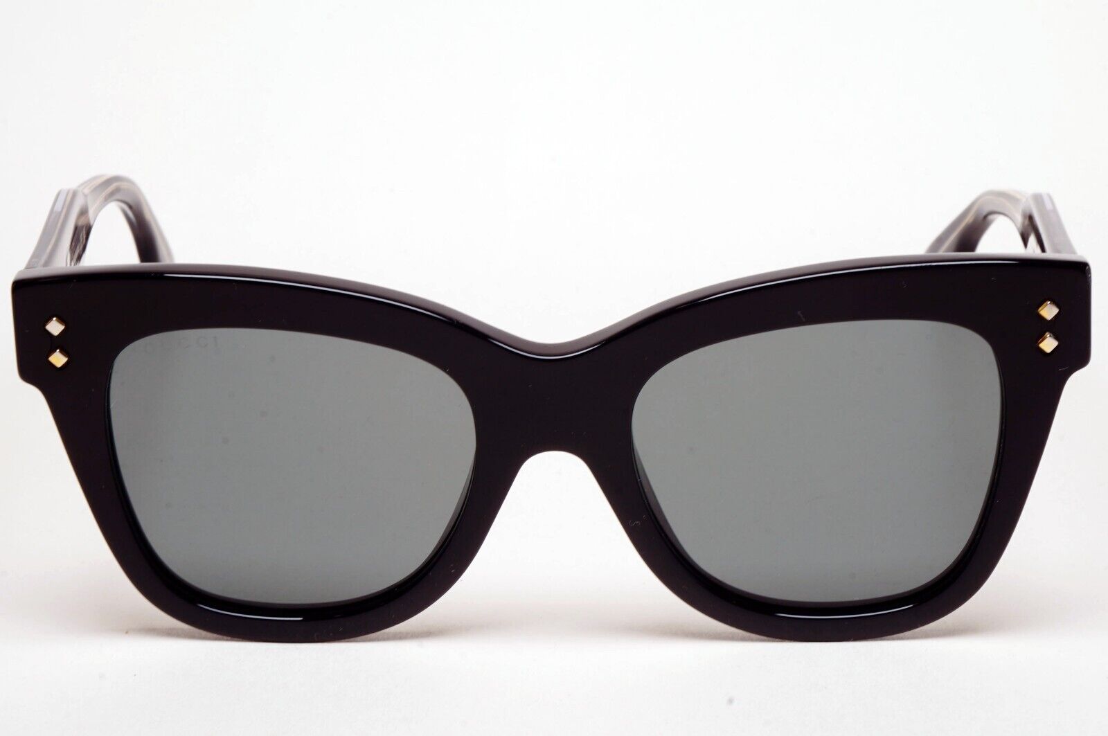 Gucci Sunglasses 2022 Black Square Grey Large Heavy Thick GG1082S 001 220125