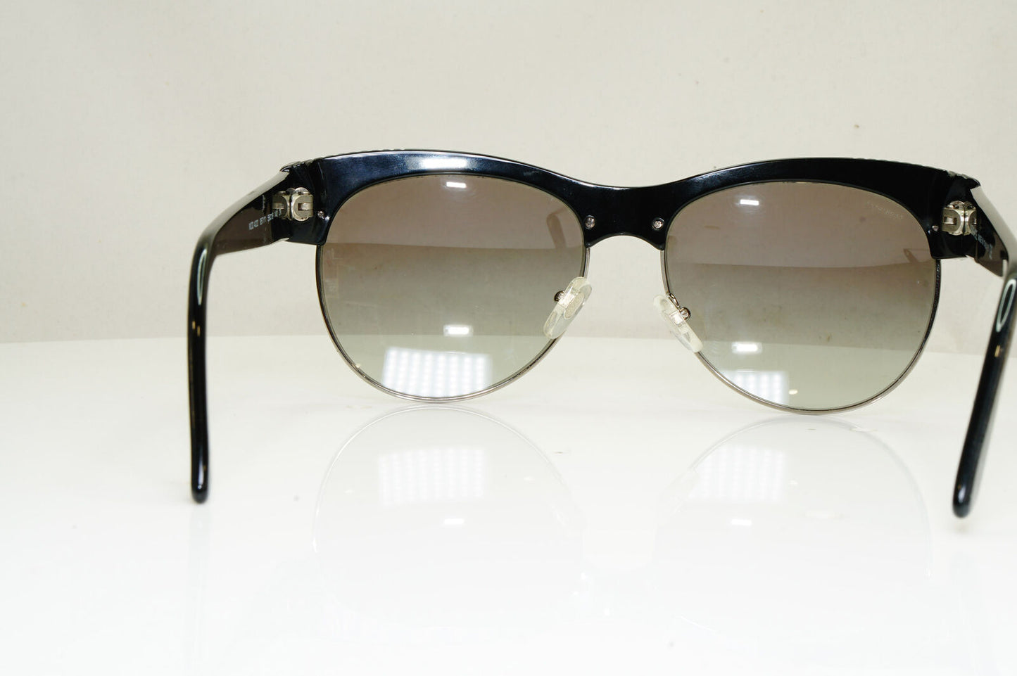 Authentic VERSACE Womens Vintage Sunglasses Black Square 4222 957/11 231021