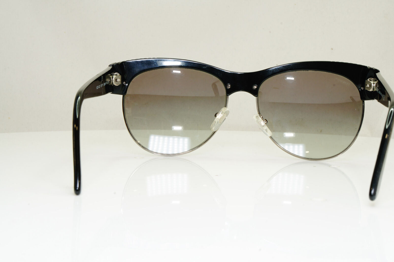 Authentic VERSACE Womens Vintage Sunglasses Black Square 4222 957/11 231021